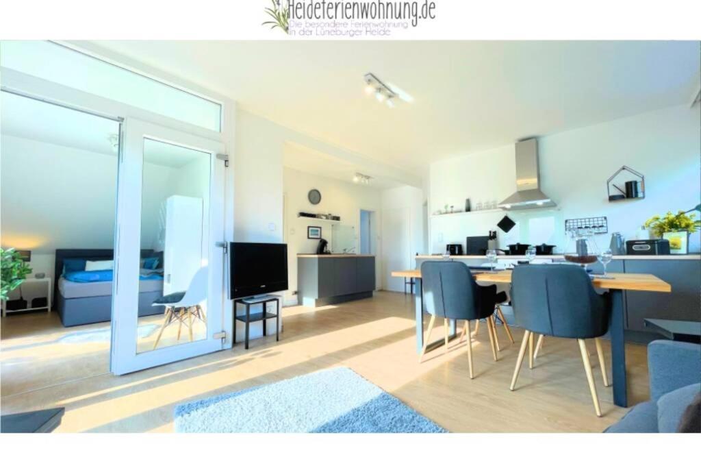 Heideferienwohnung - Die Neue Ferienwohnung Walsrode Luaran gambar