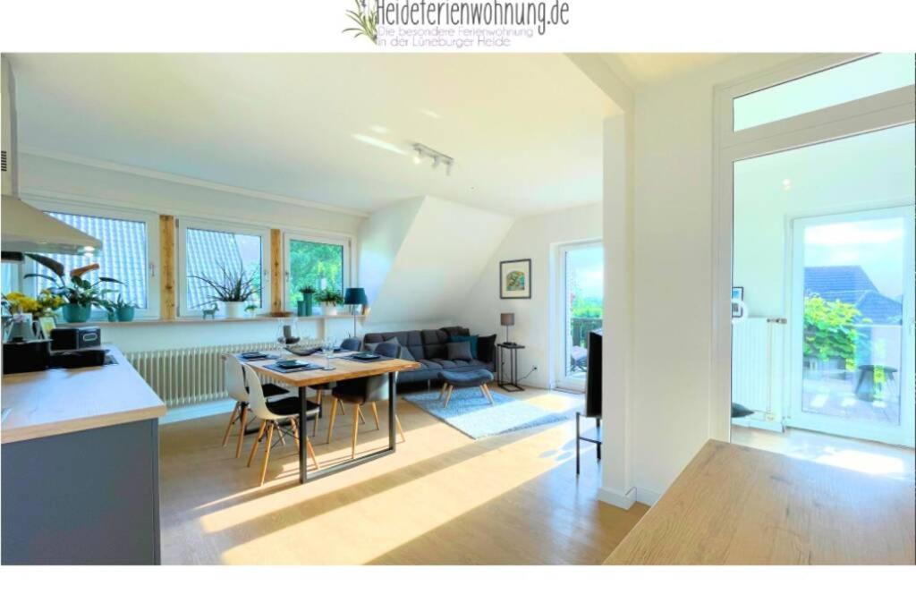 Heideferienwohnung - Die Neue Ferienwohnung Walsrode Luaran gambar